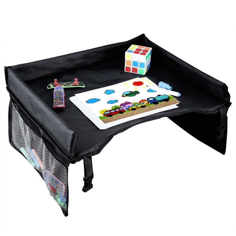 Playport Travel Tray - Stabile Aktivitätsfläche für Autositze, Kinderwagen und Zugfahrten