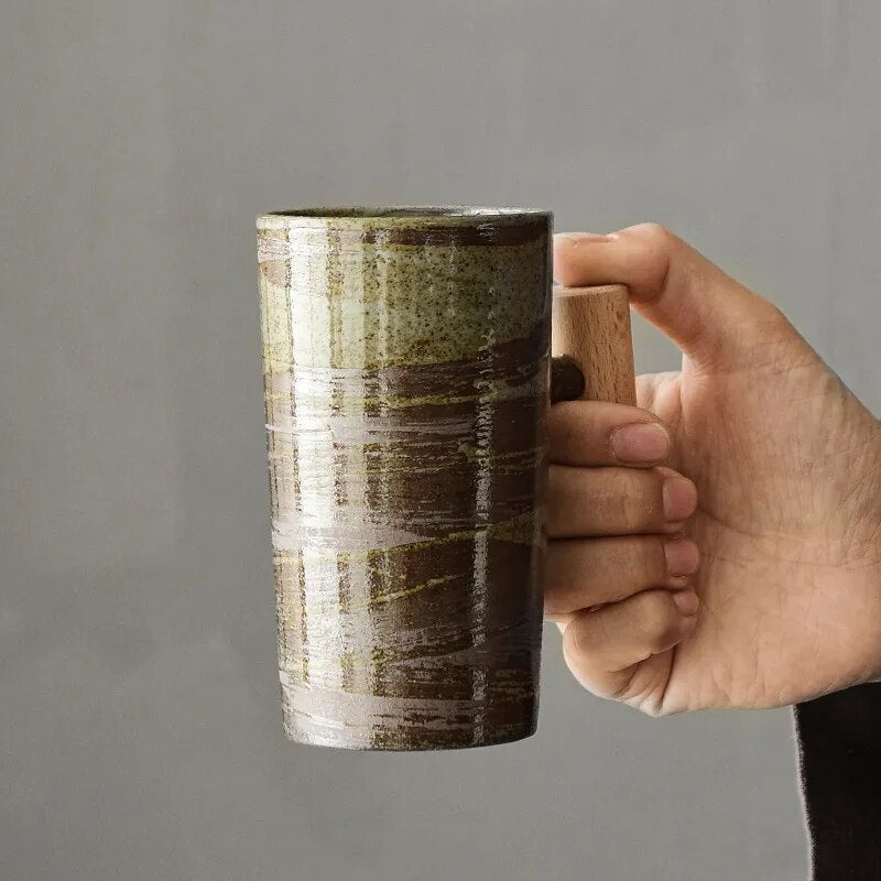  Lattecraft Nordic Earth Latte cups - handmade & functional for your coffee experience-3