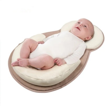 Nestlenap Babykussen - Ergonomisch kussen voor pasgeborenen om veilig te slapen en een plat hoofd te voorkomen - Ademend en zacht comfort