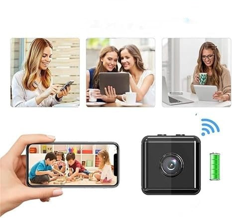 SecureView-Wireless 1080p Mini security camera with app control 2