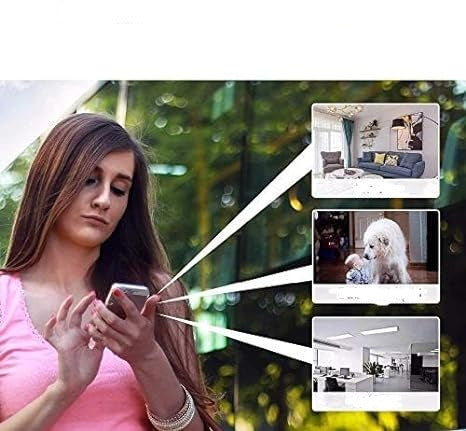 SecureView-Wireless 1080p Mini security camera with app control 6