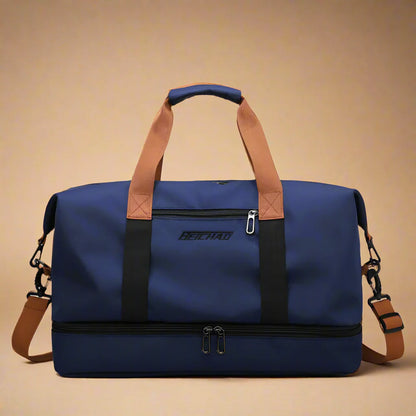 FlexFit Pro Duffel Bag - Wasserdichte Turn- und Reisetasche mit Schuhfach und Trocken-Nass-Trennung