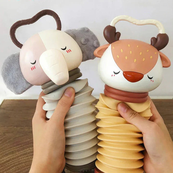 SensoryFun - 2-in-1 Baby Accordion & Rattle for Auditory Development 1