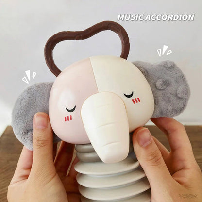 SensoryFun - 2-in-1 Baby Accordion & Rattle for Auditory Development 2