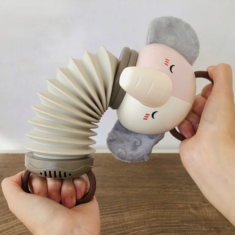 SensoryFun - 2-in-1 Baby Accordion & Rattle for Auditory Development 7