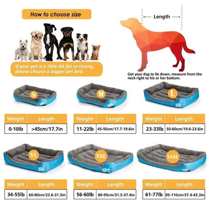 Harry Bed - Luxuriöses Hundebett aus Baumwolle für tiefen, stressfreien Schlaf