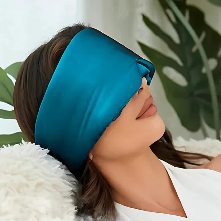 SilkDream - Masque de sommeil en soie de mûrier pour des nuits réparatrices