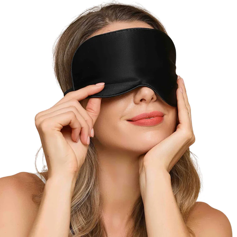 SilkDream - Masque de sommeil en soie de mûrier pour des nuits réparatrices