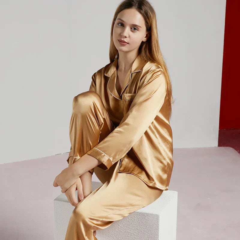 Silk Pyjamas - 100% silk pyjamas for women with luxurious comfort & timeless elegance 10