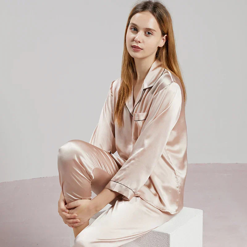 Silk Pyjamas - 100% silk pyjamas for women with luxurious comfort & timeless elegance 11