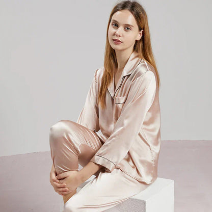 Silk Pyjamas - 100% silk pyjamas for women with luxurious comfort & timeless elegance 11