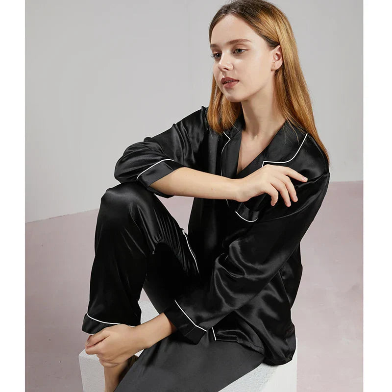 Silk Pyjamas - 100% silk pyjamas for women with luxurious comfort & timeless elegance 16