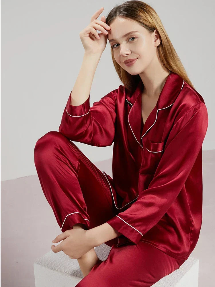 Silk Pyjamas - 100% silk pyjamas for women with luxurious comfort & timeless elegance 5