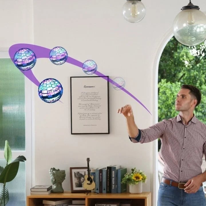 SkyGlide - Interaktives UFO-Flugspielzeug für Kinder