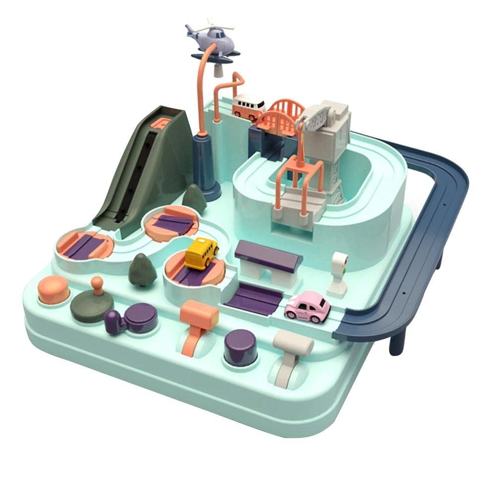 City Adventure– Interactive city playset with cars & crane for curious explorers