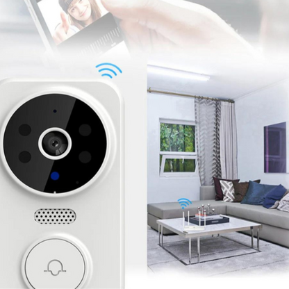 Timbre SmartView – Timbre inalámbrico con cámara HD y sensor de movimiento