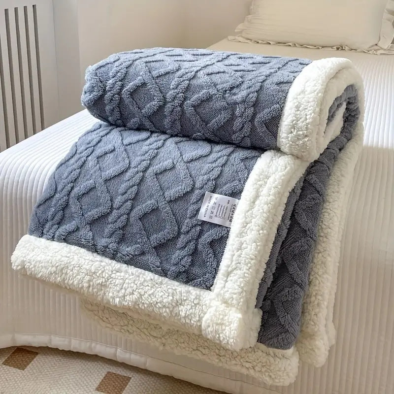 Couverture Sherpa Snuggle – Plaid en polaire réversible pour toutes les saisons