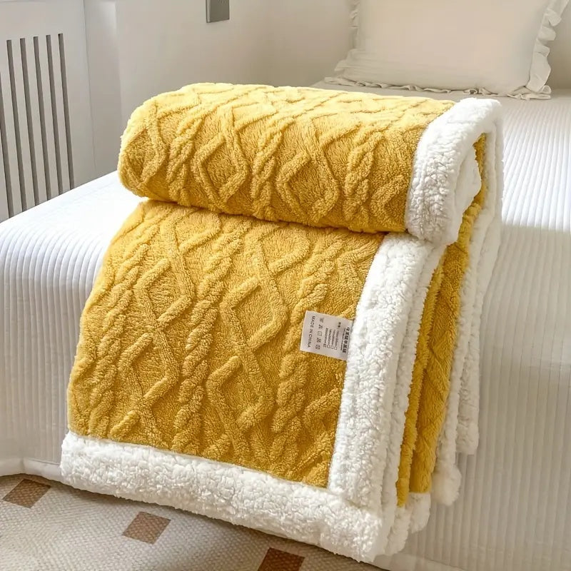 Couverture Sherpa Snuggle – Plaid en polaire réversible pour toutes les saisons