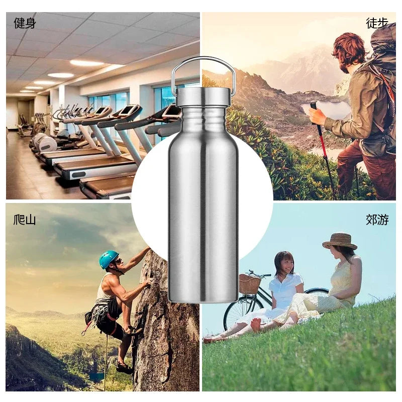 SteelFlow - Bouteille à boire en acier inoxydable 1000ml