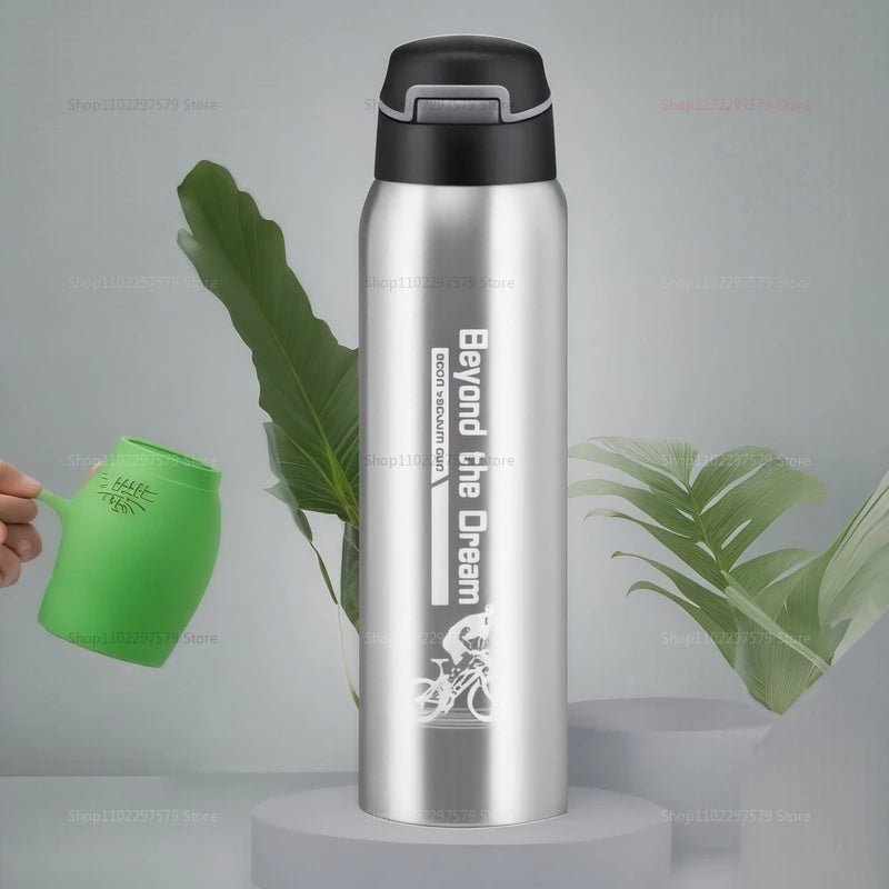 SteelMate - Bouteille d'eau en acier inoxydable sous vide 500ml
