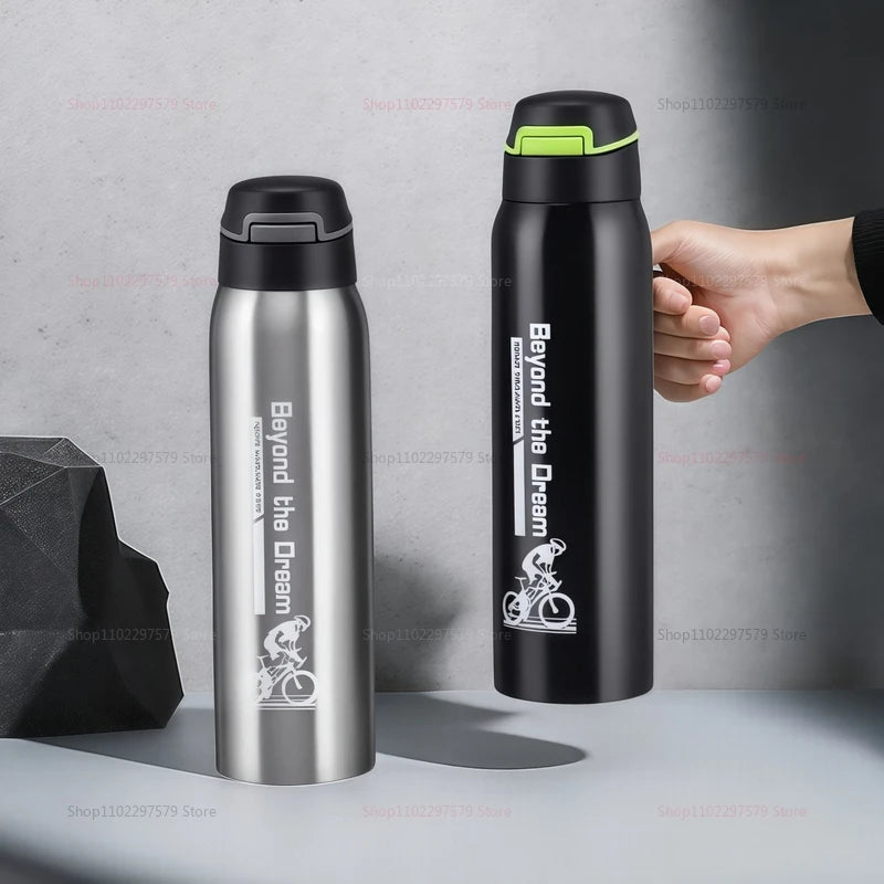 SteelMate - Bouteille d'eau en acier inoxydable sous vide 500ml
