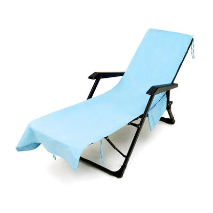 Sunlounge Towel - towel with bags & non -slip stop for deck chairs 13