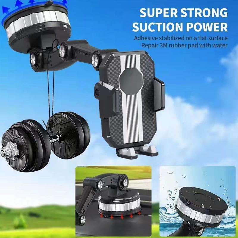 Super adsorption - 360 ° cell phone holder with strong suction attachment attachment 3