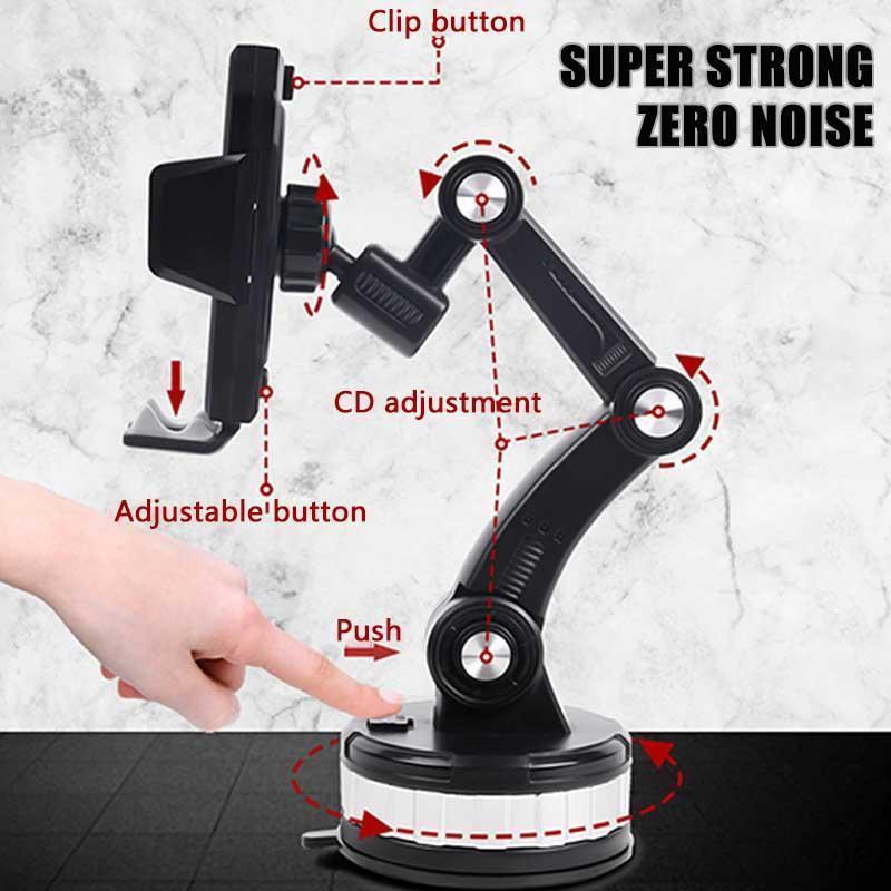 Super adsorption - 360 ° cell phone holder with strong suction attachment attachment 6
