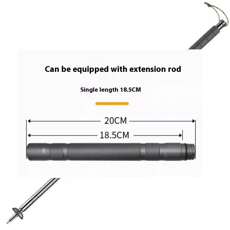 Survival Trekker-tactical hiking stick with multitool function for outdoor & emergencies 3
