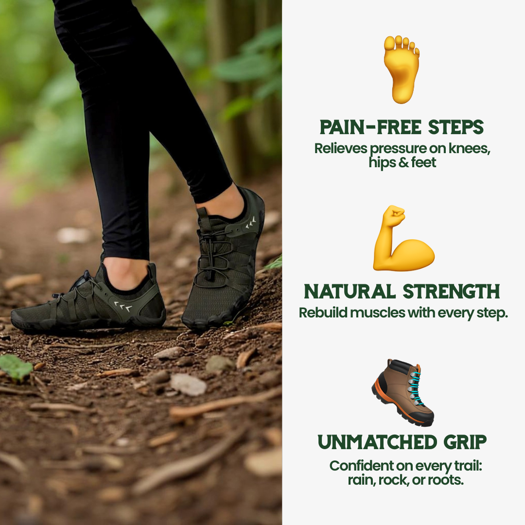 TERRAFORM – Lightweight Barefoot Shoes for Natural Walking Comfort