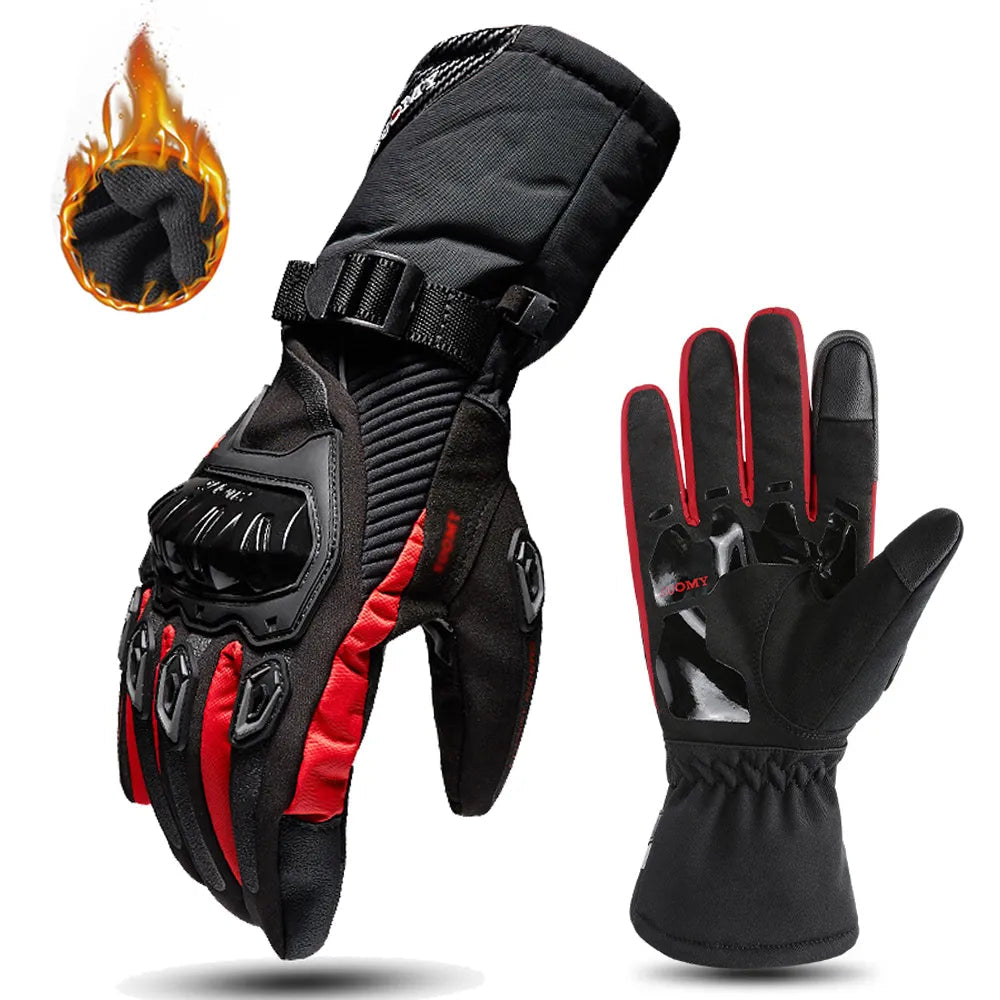 THERMO GRIP GLOVES – Waterproof Insulated Motorcycle Gloves for Winter Riding
