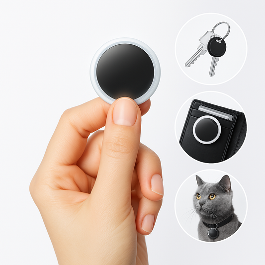 TrackMate Mini - Bluetooth GPS Tracker für Schlüssel und Wertsachen