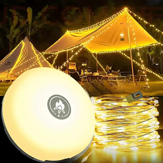 TrailLite – Luces de camping LED retráctiles para aventuras al aire libre