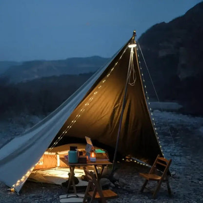 TrailLite – Luces de camping LED retráctiles para aventuras al aire libre