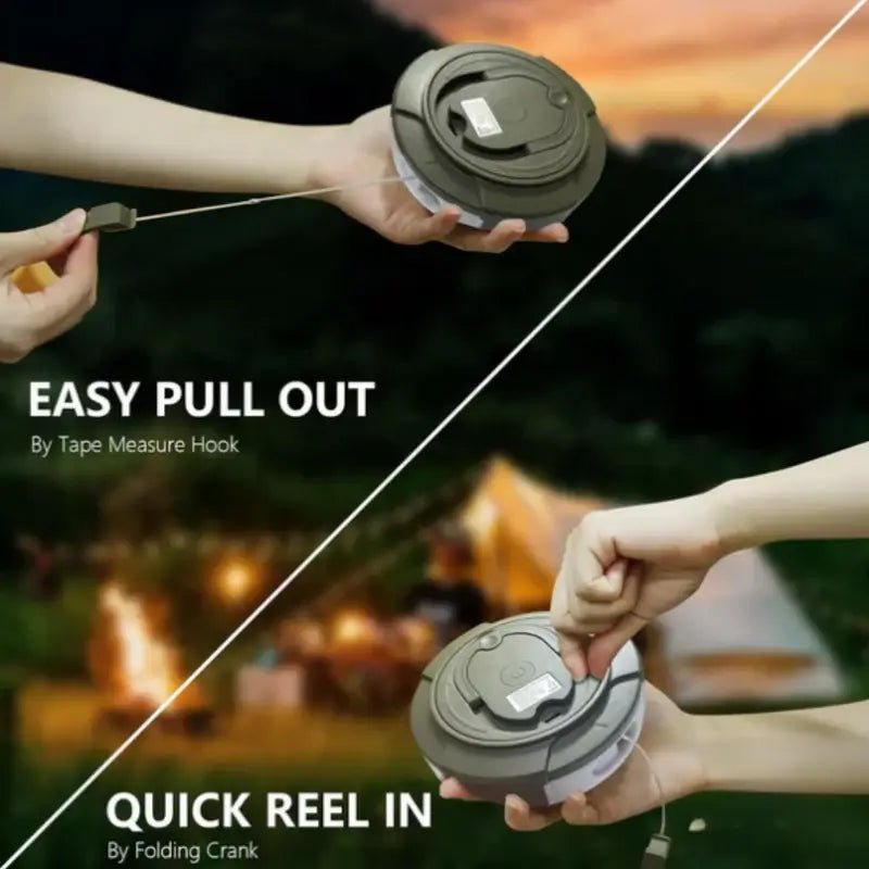 TrailLite – Luces de camping LED retráctiles para aventuras al aire libre