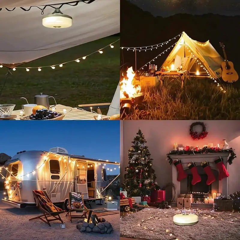 TrailLite – Luces de camping LED retráctiles para aventuras al aire libre