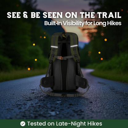TRAILPRO 50L – Hiking Backpack with Breathable Back & Smart Storage