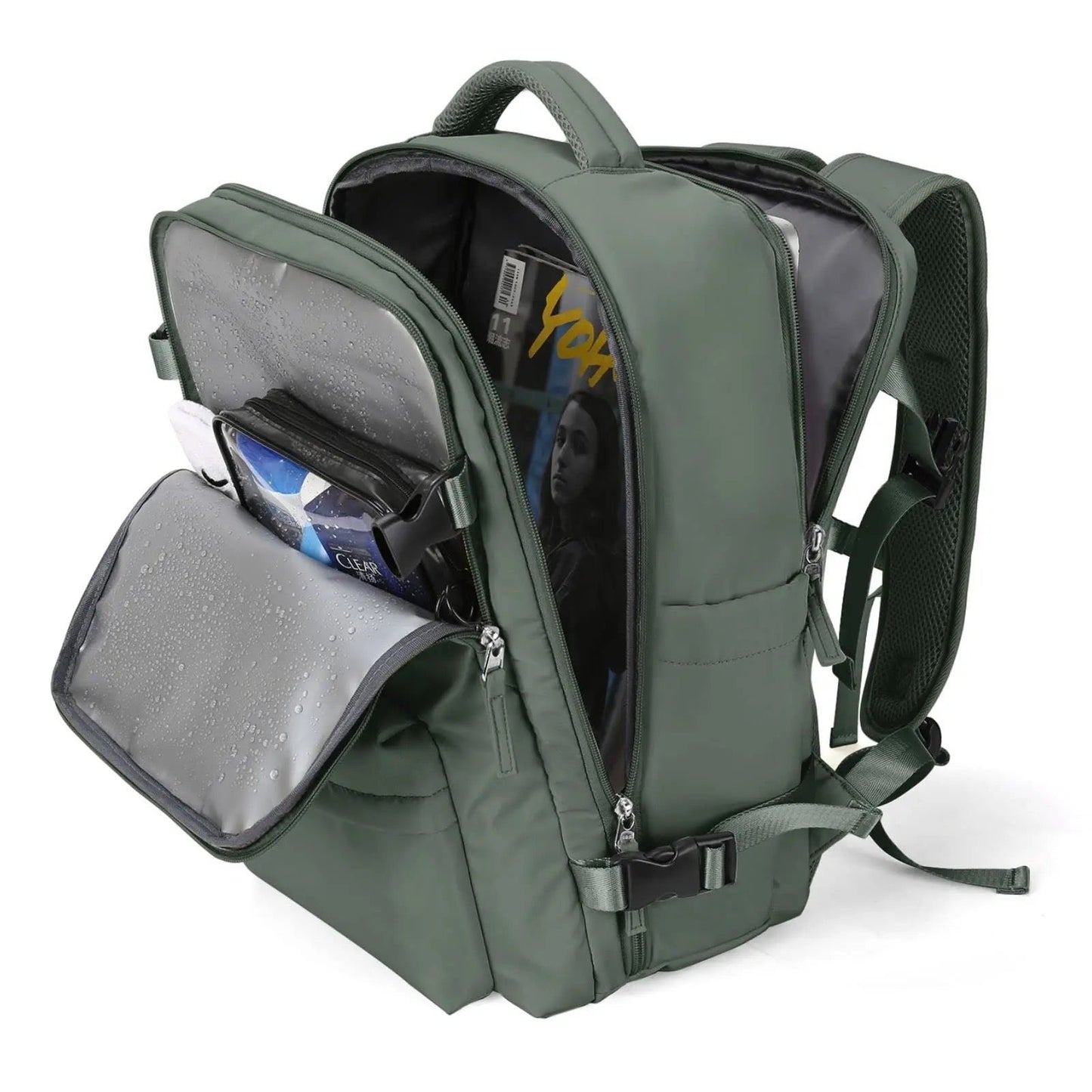 TrailSafe Pro - Best Travel Backpack with Security Features and Spacious Design 2