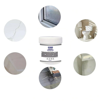 TransWax - Transparente wasserdichte Gummipaste für Reparaturen und Abdichtungen