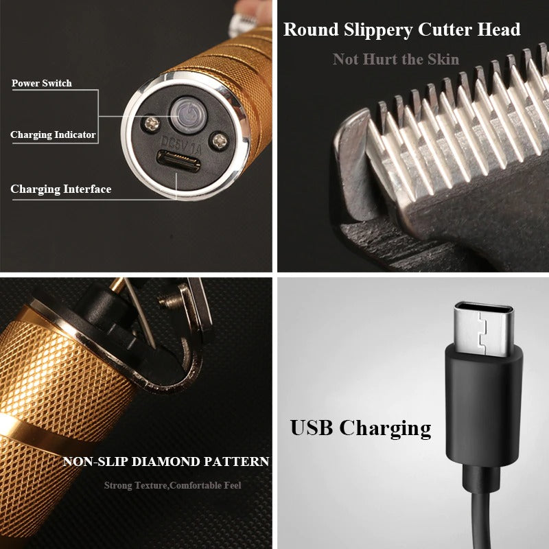Trimax Pro – Cordless hair clipper with LED display