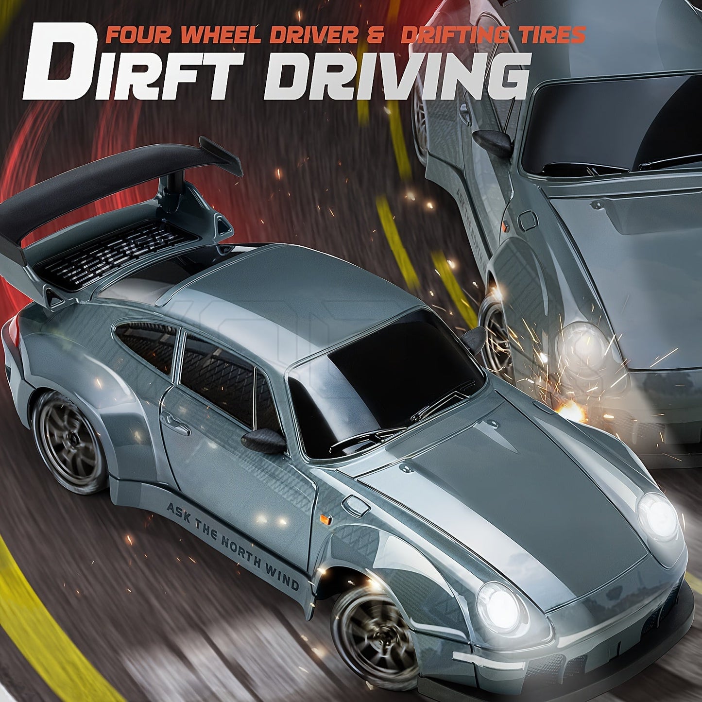 ULTIMATE DRIFT RACER – 1:24 Scale RC Car with LED Wheels & 4WD Action