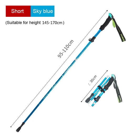 TREKLIGHT POLES – Ultralight Folding Trekking Poles for Hiking & Camping