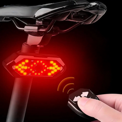 BikeGuard Light – Rechargeable bicycle rear light with remote control & 32 LEDs for maximum safety