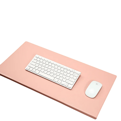 DESKCOMFORT – Ergonomic PU Leather Desk Pad with Wrist Support