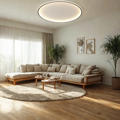 GLOWLITH – Lampada da soffitto LED scandinava per un'illuminazione moderna e senza abbagliamento
