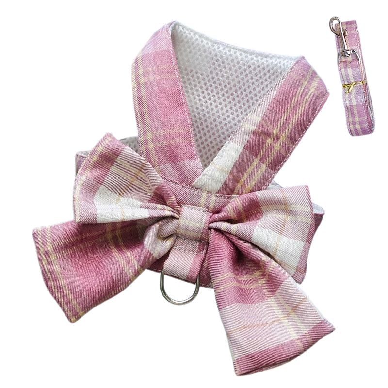 Harnais AURÉLIEN – Harnais pour chien réglable avec design élégant en nœud papillon