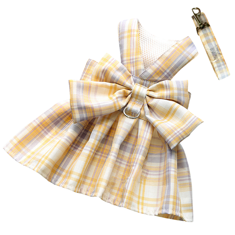 Harnais AURÉLIEN – Harnais pour chien réglable avec design élégant en nœud papillon