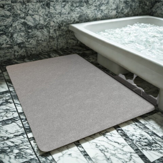 Tappetino DryZone – Protezione per pavimento del bagno antiscivolo e ad asciugatura rapida