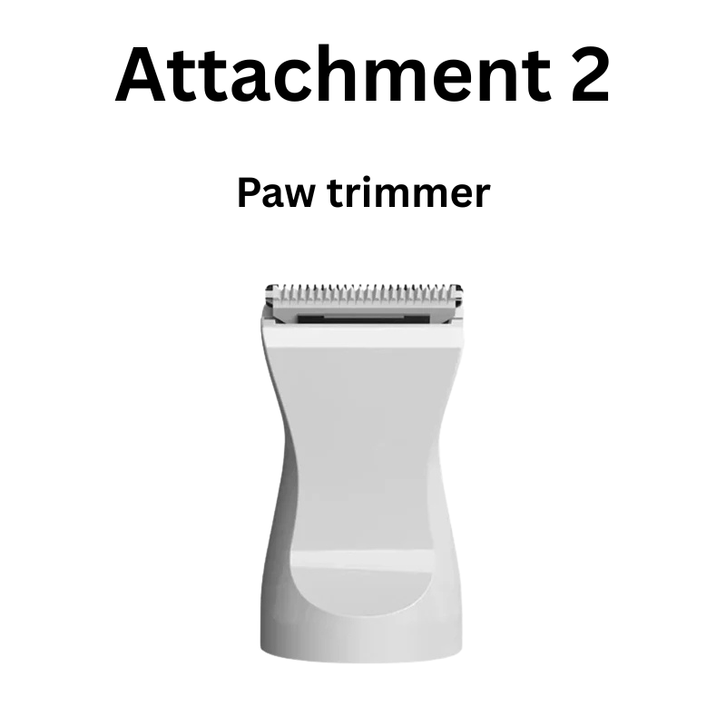 Petgroom Pro – 4 v 1 strihač pre domáce zvieratá | Starostlivosť o srsť a pazúry s vymeniteľnými nadstavcami