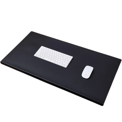 DESKCOMFORT – Ergonomic PU Leather Desk Pad with Wrist Support
